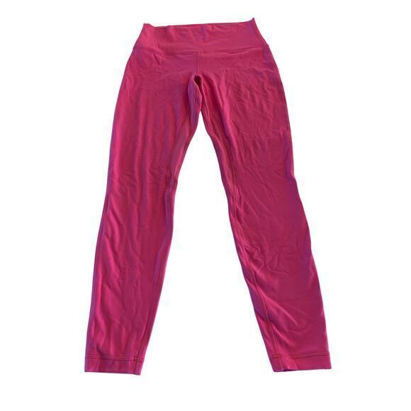 Lululemon‎ Align High-Rise Leggings 28" Pink Size 8 - Picture 1 of 7
